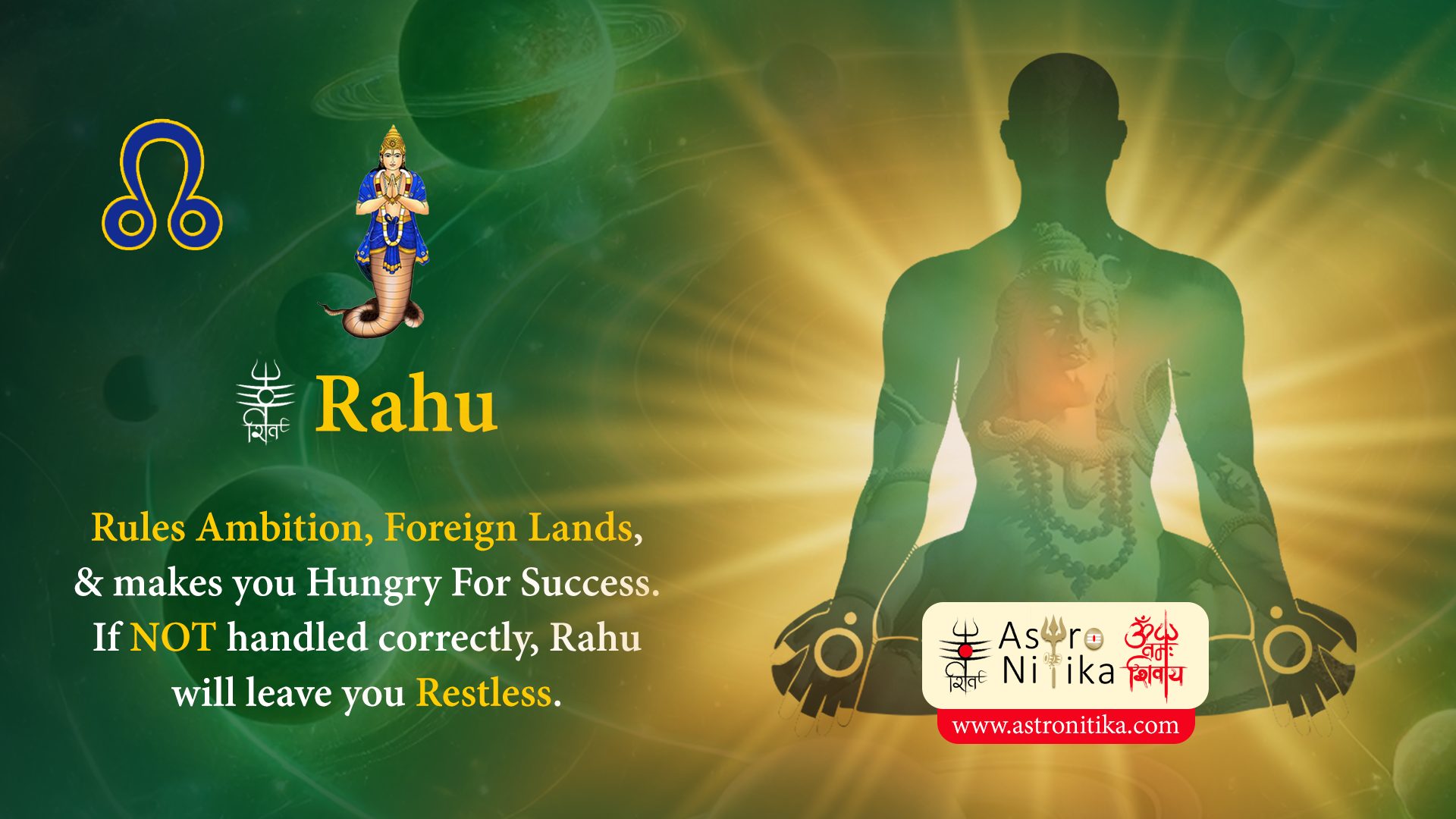 Rahu – The Planet of Illusion, Ambition, and Transformation Rahu – The Planet of Illusion, Ambition, and Transformation