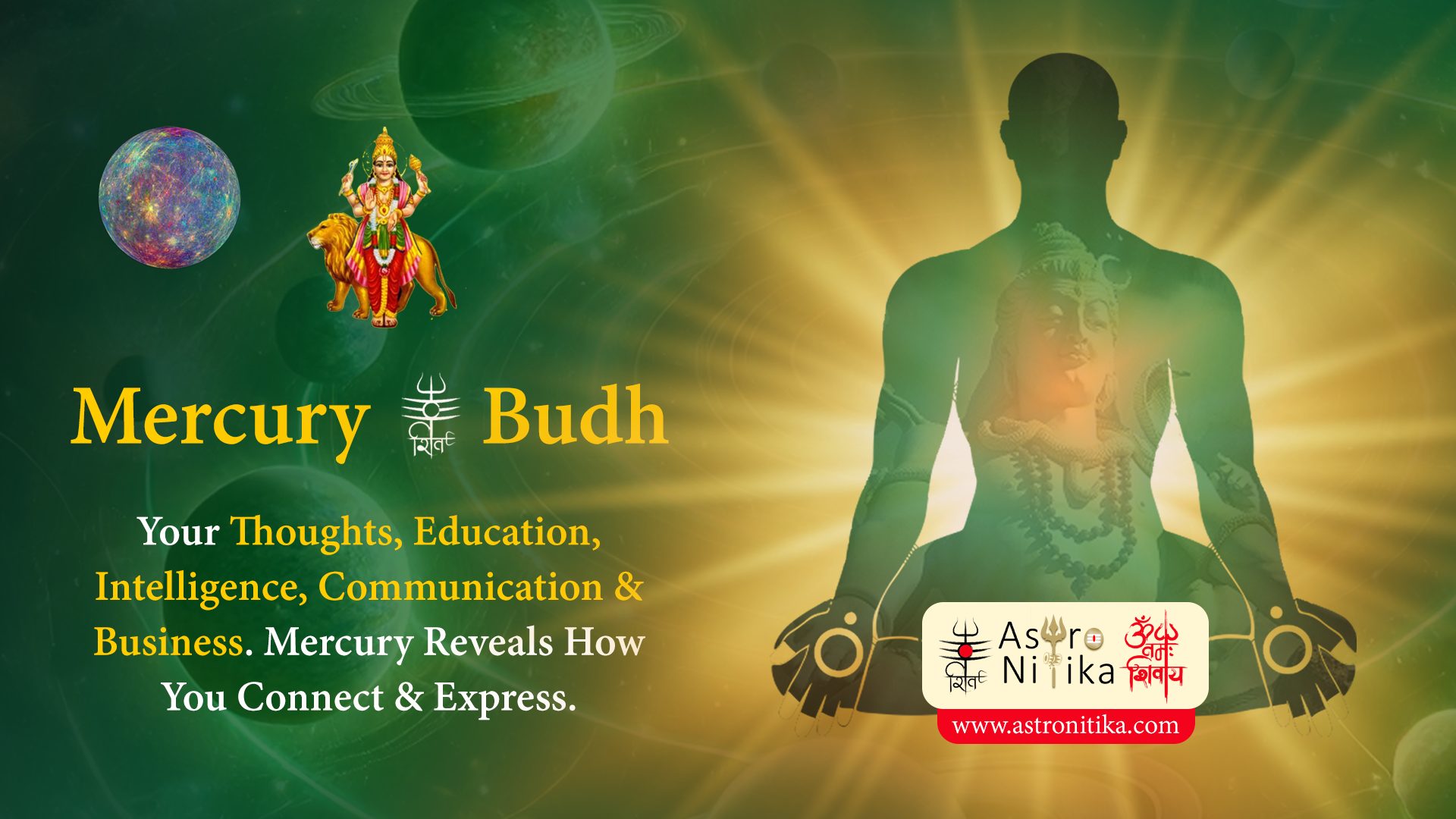 Mercury The Planet of Intelligence, Communication, and Adaptability
