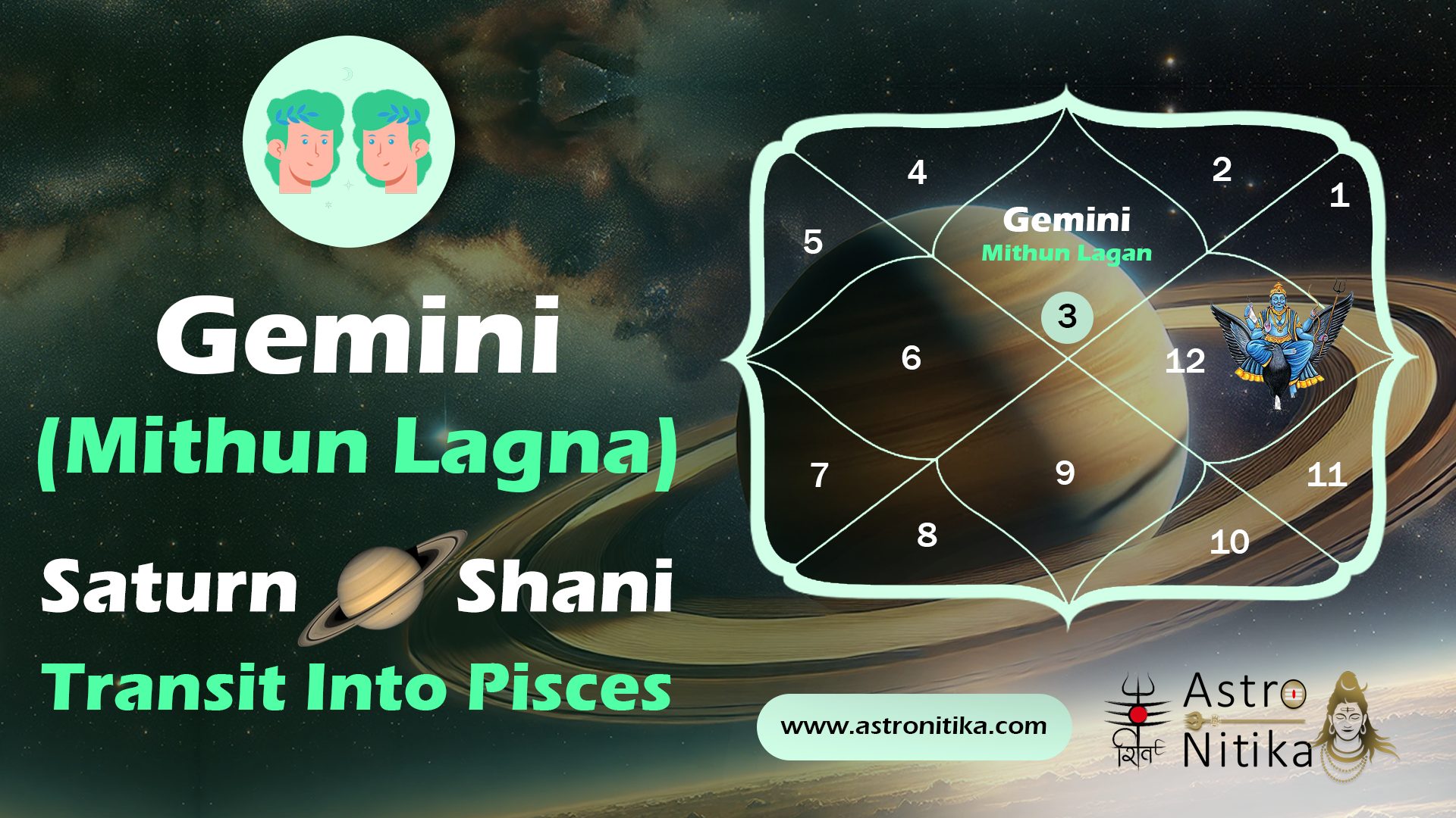 Gemini Lagna (Mithun Lagna) - Astro Nitika