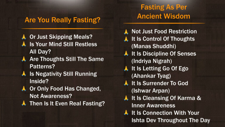What Really Is Fasting?